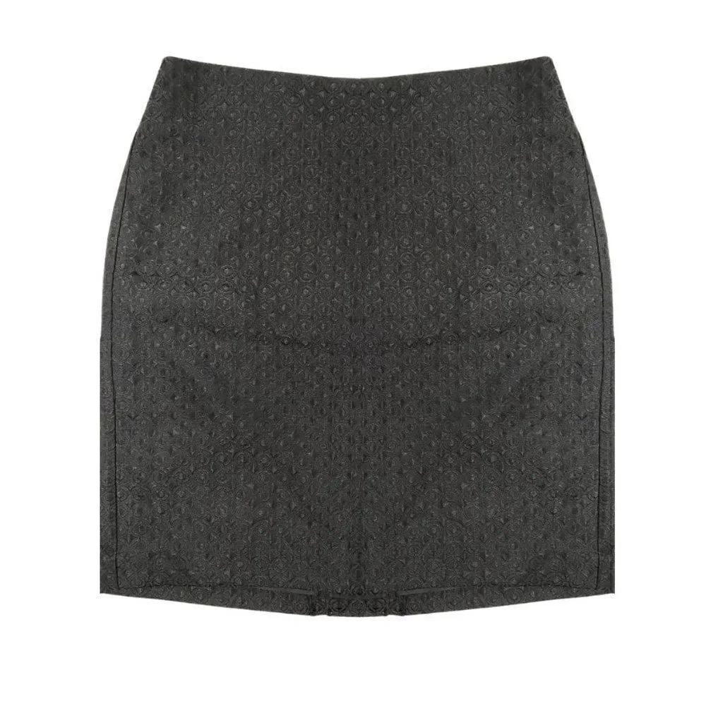 NWT Banana Republic Circular Jacquard Black Skirt